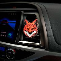 картинка ароматизатор aroma bar дефлектор на магните "лисица" цветной 49333 от магазина Tovar-RF.ru