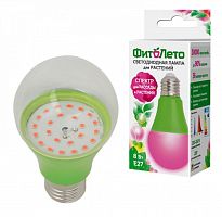 картинка Фито-лампа UNIEL (UL-00004581) LED-A60-8W/SPSB/E27/CL PLP30GR для растений от магазина Tovar-RF.ru