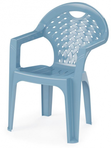 картинка Мебель из пластика АЛЬТЕРНАТИВА М2611 кресло (синий) от магазина Tovar-RF.ru