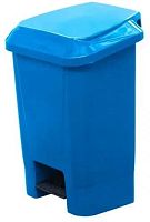 картинка Контейнер ТАРА.РУ МКТ 30 голубой ПП мусорный полимерный 30л., в комплекте, с педалью, с пакетодерж. (37804) ТАРА.РУ МКТ 30 голубой ПП мусорный полимерный 30л., в комплекте, с педалью, с пакетодерж. (37804) от магазина Tovar-RF.ru