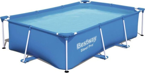 картинка bestway 56403 бассейн каркасный steel pro 259х170х61см, 2300 л bestway 56403 steel proот магазина Tovar-RF.ru