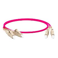 картинка hyperline fc-d2-504-lc/pr-lc/pr-h-2m-lszh-mg патч-корд волоконно-оптический (шнур) mm 50/125(om4), lc-lc, duplex, lszh, 2 м от магазина Tovar-RF.ru