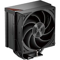 картинка кулер pccooler rz500 bk  s115x/1200/1700/1851/am4/am5 (tdp 250w, 1x120mm pwm fan, 4 тепловые трубки 6мм, 500-2000rpm, 32dba) от магазина Tovar-RF.ru