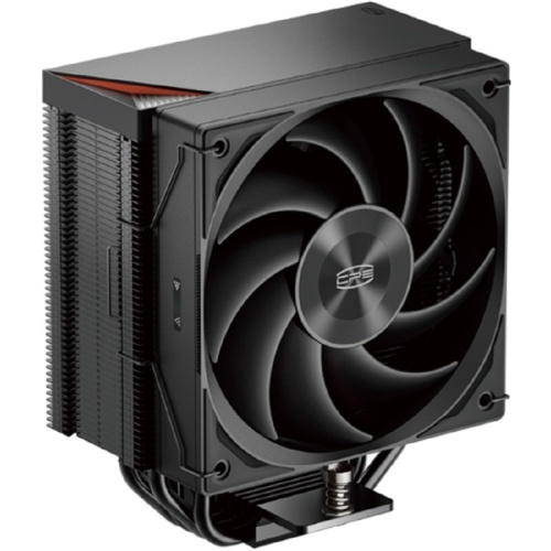 картинка кулер pccooler rz500 bk  s115x/1200/1700/1851/am4/am5 (tdp 250w, 1x120mm pwm fan, 4 тепловые трубки 6мм, 500-2000rpm, 32dba) от магазина Tovar-RF.ru