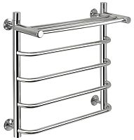 картинка Полотенцесушитель водяной САНАКС ксп5060 СКОБА с ПОЛКОЙ ШхВ-500х600мм, труба-D32х2мм нержавейка полированная от магазина Tovar-RF.ru