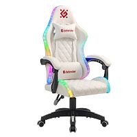 картинка Игровое кресло Energy Белый,RGB,класс 4,PU DEFENDER (64557) от магазина Tovar-RF.ru
