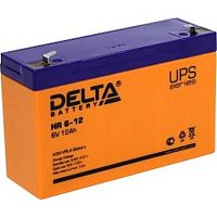 картинка delta hr 6-12 (12 а\ч, 6 в) свинцово- кислотный аккумулятор   от магазина Tovar-RF.ru