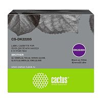 картинка картридж ленточный cactus cs-dk22205 черный для brother p-touch ql-500, ql-550, ql-700, ql-800 от магазина Tovar-RF.ru