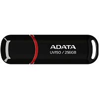 картинка a-data flash drive 256gb uv150 auv150-256g-rbk usb3.0 черный от магазина Tovar-RF.ru
