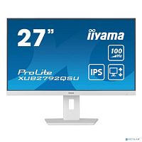 картинка lcd iiyama 27" xub2792qsu-w6 белый {ips 2560x1440 100hz 250cd dvi hdmi displayport usb m/m has pivot} от магазина Tovar-RF.ru