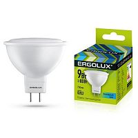 картинка Лампочка светодиодная ERGOLUX (13625) LED-JCDR-9W-GU5.3-4K от магазина Tovar-RF.ru