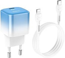 картинка сзу hoco (6931474769381) c101aai 1type-c pd 20w , blue ice hoco (6931474769381) c101aai 1type-c pd 20w , blue ice от магазина Tovar-RF.ru
