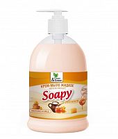 картинка Крем-мыло CLEAN&GREEN CG8098 Soapy молоко и мёд жидкое увлажняющее с дозатором 500мл от магазина Tovar-RF.ru