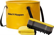 картинка HOTO Набор для уборки Outdoor Wash Kit (складное ведро, губка, тряпка, QWOGJ002) HOTO Outdoor Wash Kit (QWOGJ002) от магазина Tovar-RF.ru