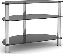 картинка Стойка для TV MD 404 slim/хром/дымч от магазина Tovar-RF.ru