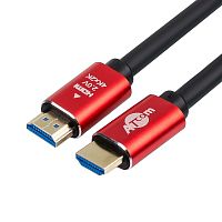 картинка кабель hdmi atcom (ат5942) кабель hdmi 3м (red/gold, в пакете) ver 2.0 от магазина Tovar-RF.ru