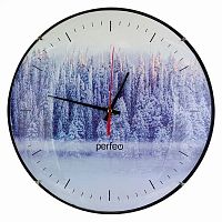 картинка Часы PERFEO (PF_C3071) "PF-WC-006" без корпуса/зимний лес циферблат от магазина Tovar-RF.ru