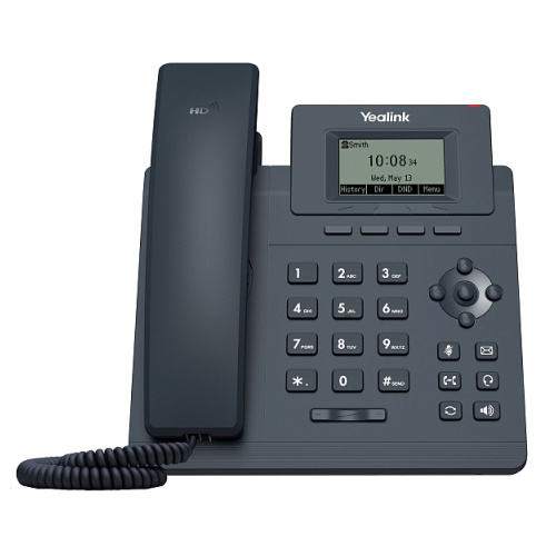 картинка yealink sip-t30p телефон sip 1 линия, poe, бп в комплекте (6938818306035) от магазина Tovar-RF.ru