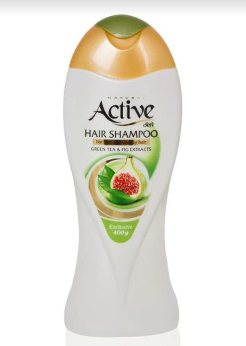 картинка Шампунь ACTIVE Шампунь для объема волос Зеленый чай и инжир NATURAL, 400мл (512102002) ACTIVE Шампунь для объема волос Зеленый чай и инжир NATURAL, 400мл (512102002) от магазина Tovar-RF.ru