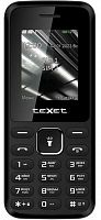 картинка телефон мобильный texet тм-118 черный (127212) от магазина Tovar-RF.ru