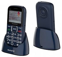 картинка телефон мобильный maxvi b5ds blue от магазина Tovar-RF.ru