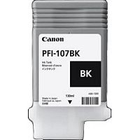 картинка canon pfi-107bk 6705b001 картридж для  ipf680/685/770/780/785, черный, 130ml от магазина Tovar-RF.ru