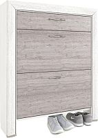 картинка Тумба для обуви АНРЭКС OLIVIA Тумба для обуви 2D1S, цвет вудлайн крем/дуб анкона АНРЭКС OLIVIA Тумба для обуви 2D1S, цвет вудлайн крем/дуб анкона от магазина Tovar-RF.ru