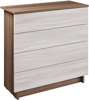 картинка Модульная мебель МЕБЕЛЬ-КОМПЛЕКС ЛАЙТ Комод 4Я Шимо темный/Шимо светлый МЕБЕЛЬ-КОМПЛЕКС ЛАЙТ Комод 4Я Шимо темный/Шимо светлый от магазина Tovar-RF.ru