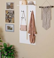 картинка Вешалка МЕБЕЛЬ-КОМПЛЕКС НАЙС Вешалка навесная исп. 2 Белый РЕ МЕБЕЛЬ-КОМПЛЕКС НАЙС Вешалка навесная исп. 2 Белый РЕ от магазина Tovar-RF.ru