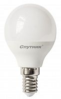 картинка Светодиодная лампа СПУТНИК LED G45 12W/4000K/E14 от магазина Tovar-RF.ru