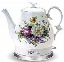 картинка чайник электрический kelli kl-1432 керамика от магазина Tovar-RF.ru