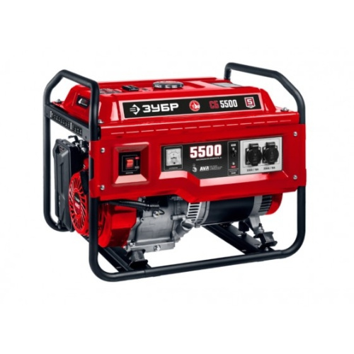 картинка ЗУБР Бензиновый генератор  5500 Вт  [СБ-5500] от магазина Tovar-RF.ru