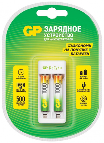картинка Зарядное устройство GP (377) E211/100AAAHCCS-2CR1 (AAA) от магазина Tovar-RF.ru