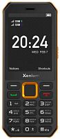 картинка телефон мобильный xenium x300 orange black от магазина Tovar-RF.ru