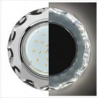 картинка встраиваемый светильник ECOLA SM53RCECH GX53 H4 LD5313 GLASS хром от магазина Tovar-RF.ru