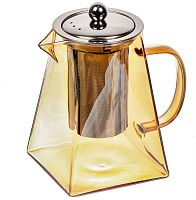 картинка Чайник заварочный NONAME Чайник заварочный стекло, 0.95 л, с колбой, Мед, Y4-6543 (433928) от магазина Tovar-RF.ru