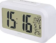 картинка Часы PERFEO (PF_A4848) SNUZ - PF-S2166 белый PERFEO (PF_A4848) SNUZ - PF-S2166 белый от магазина Tovar-RF.ru