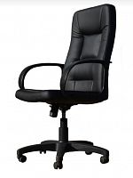 картинка Кресло компьютерное ЯрКресло Кресло Кр40 ТГ ПЛАСТ ЭКО1 (экокожа черная) от магазина Tovar-RF.ru