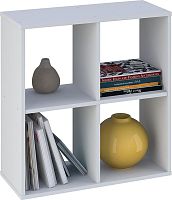 картинка Стеллаж POLINI Стеллаж Polini Home Smart Кубический 4 секции, белый (1кор) POLINI Стеллаж Polini Home Smart Кубический 4 секции, белый (1кор) от магазина Tovar-RF.ru