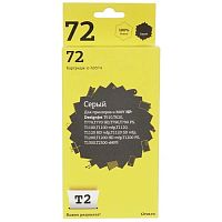 картинка t2 c9374a картридж (ic-h9374) №72 для hp designjet t610/t620/t770/t790/t1100/t1200/t1300/t2300, серый, 600 стр. от магазина Tovar-RF.ru