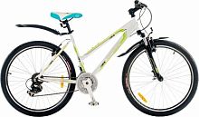 картинка велосипед pioneer optima 26"/14" black-green-white pioneer optima 26"/14" black-green-whiteот магазина Tovar-RF.ru