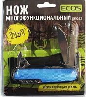 картинка нож многофункциональный экос нож многофункциональный т.м. ecos, sr082, синий 325130 экос нож многофункциональный т.м. ecos, sr082, синий 325130от магазина Tovar-RF.ru