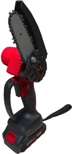 картинка Пила цепная аккумуляторная EDON UNS-21A черный/красный 22259 4", 21В, 2аккум EDON UNS-21A черный/красный 22259 4", 21В, 2аккум от магазина Tovar-RF.ru