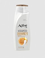 картинка Шампунь ACTIVE Шампунь восстанавливающий для поврежденных волос CARE & BEAUTY. С протеином, кератином и витамином B5, 350 мл (512102055) от магазина Tovar-RF.ru