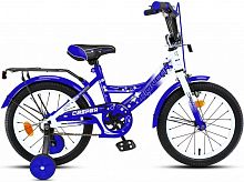 картинка велосипед pioneer casper 16" blue-whiteот магазина Tovar-RF.ru