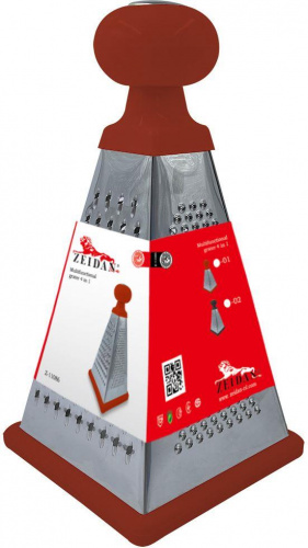 картинка Тёрка многофункциональная ZEIDAN Z-11086-01 красный от магазина Tovar-RF.ru