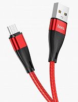 картинка кабель hoco (6931474741431) x57m usb (m)-microusb (m) 1.0м - красный от магазина Tovar-RF.ru