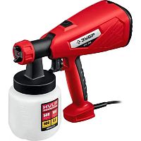 картинка Краскопульт ЗУБР "МАСТЕР" [КПЭ-500] {электрический, 500 Вт, HVLP,  0.8 л, краскоперенос 0-800 мл/мин, вязкость краски 100 DIN/сек,  сопло 2.6мм} от магазина Tovar-RF.ru