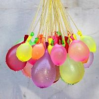 картинка набор водных шаров silapro набор водных шаров 25см, 37шт, латекс, пластик (134-187) от магазина Tovar-RF.ru