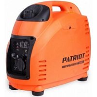 картинка Генератор инверторный PATRIOT 2000i [474101035] {Двигатель 4т, АИ-92, 72сс,мощность рабочая/максимальная -1,5/1,8 кВт, объём бака - 3,6 л, 1 розетка Euro 16A,  вес 18,5 кг} от магазина Tovar-RF.ru
